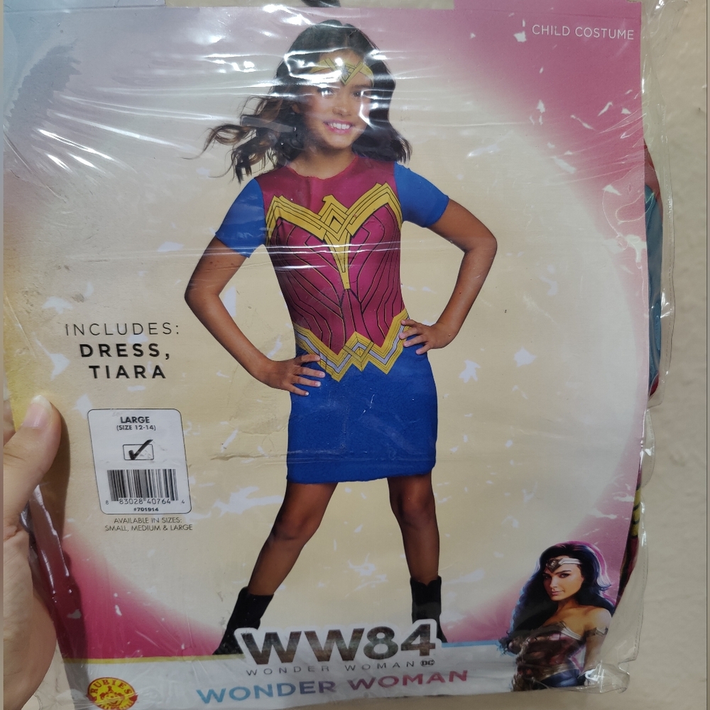Rubies Dc Comics Wonder Woman 84 Costume - Kids 12/14